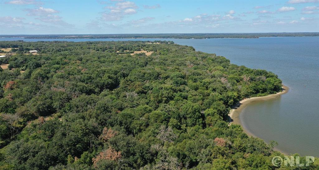 Lake Limestone aerial panorama